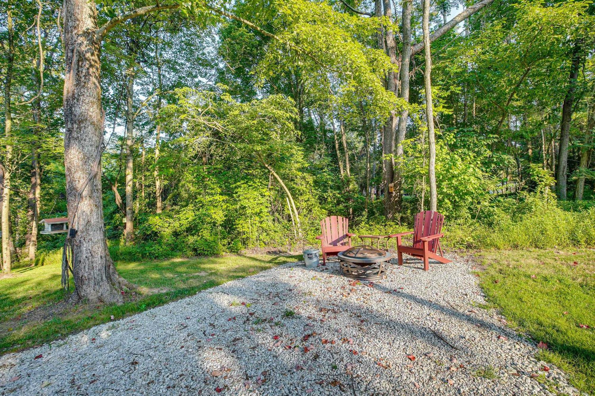 Idyllic Cabin In The Heart Of Hocking Hills Rockbridge المظهر الخارجي الصورة
